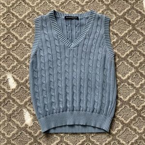 Brandy Melville Marlena Cotton Sweater Vest